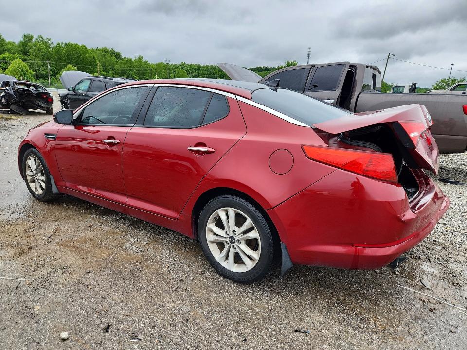 2011 Kia Optima VIN KNAGN4A78B5110171 COPART salvage auction — REAR END, Ky - Cert Of Title-Salvage, sold $500 on 2026-07-20 (photo 2)