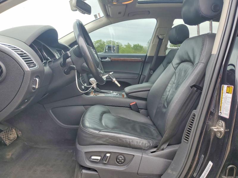 2012 Audi Q7 VIN WA1LGAFE5CD002903 COPART salvage auction — FRONT END, Il - Salvage Certificate, sold $1,550 on 2026-07-24 (photo 7)