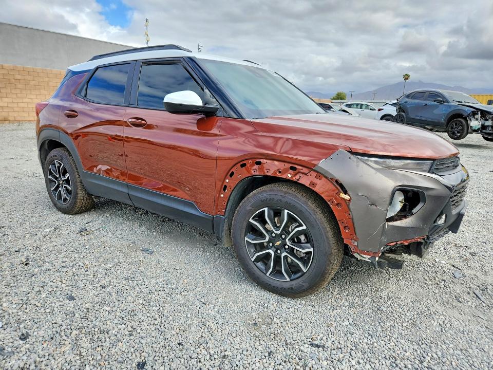 2021 Chevrolet Trailblazer VIN KL79MVSL3MB149588 COPART salvage auction — FRONT END, Mt - Dis/Dlr/Exp Only Clean Title, sold $2,100 on 2026-07-29 (photo 4)