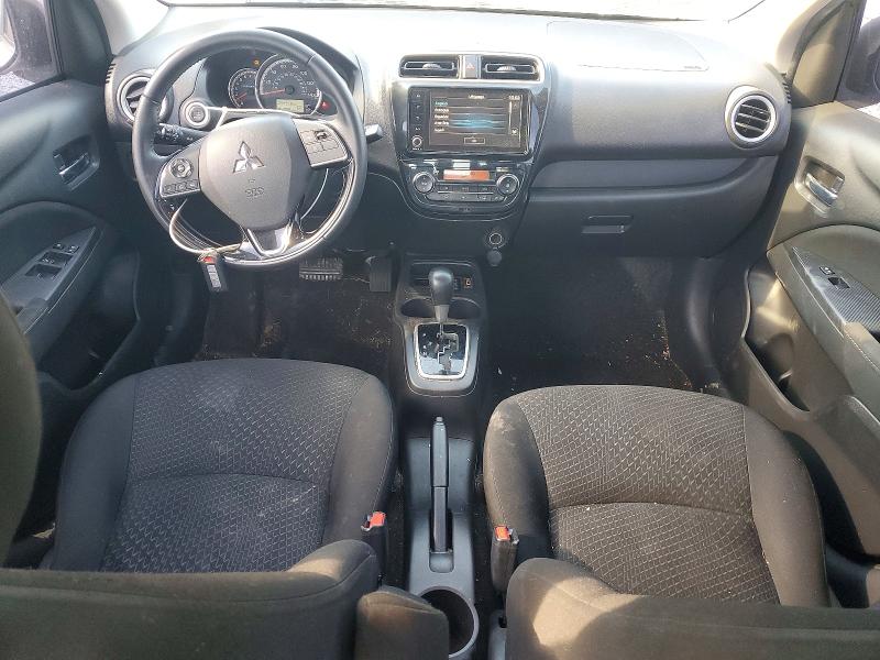 2021 Mitsubishi Mirage VIN ML32FVFJ0MHF02721 COPART salvage auction — FRONT END, Ms - Cert Of Title-Salvaged, sold $1,400 on 2026-07-08 (photo 8)