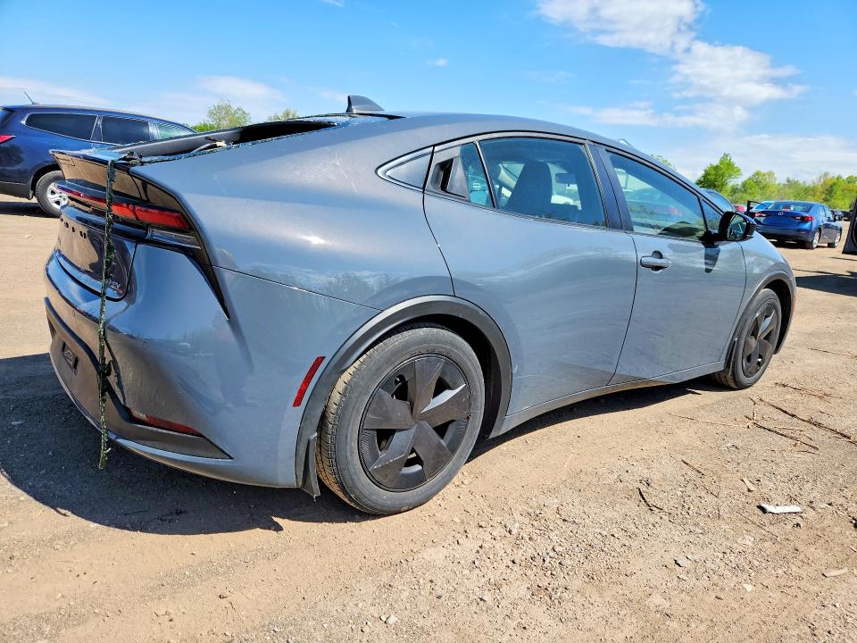 2024 Toyota Prius VIN JTDACAAU3R3018281 COPART salvage auction — HAIL, Oh - Cert Of Title-Salvage, sold $13,600 on 2026-07-09 (photo 3)