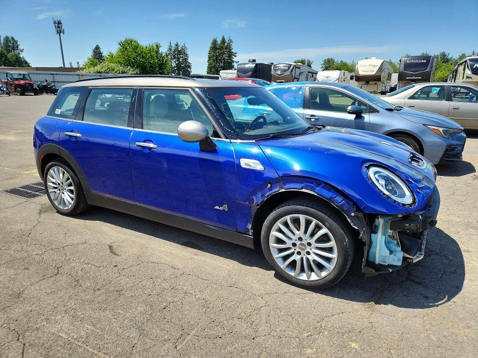 2019 Mini VIN WMWLU5C56K2G04844 COPART salvage auction — FRONT END, Or - Salvage Title Certificate, sold $3,050 on 2026-07-27 (photo 4)
