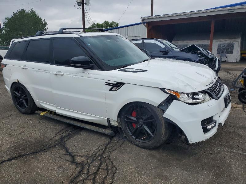 2016 Land rover RANGE ROVER VIN SALWR2EF7GA588033 COPART salvage auction — ROLLOVER, Co - Public - Salvage Title, sold $975 on 2026-07-28 (photo 4)