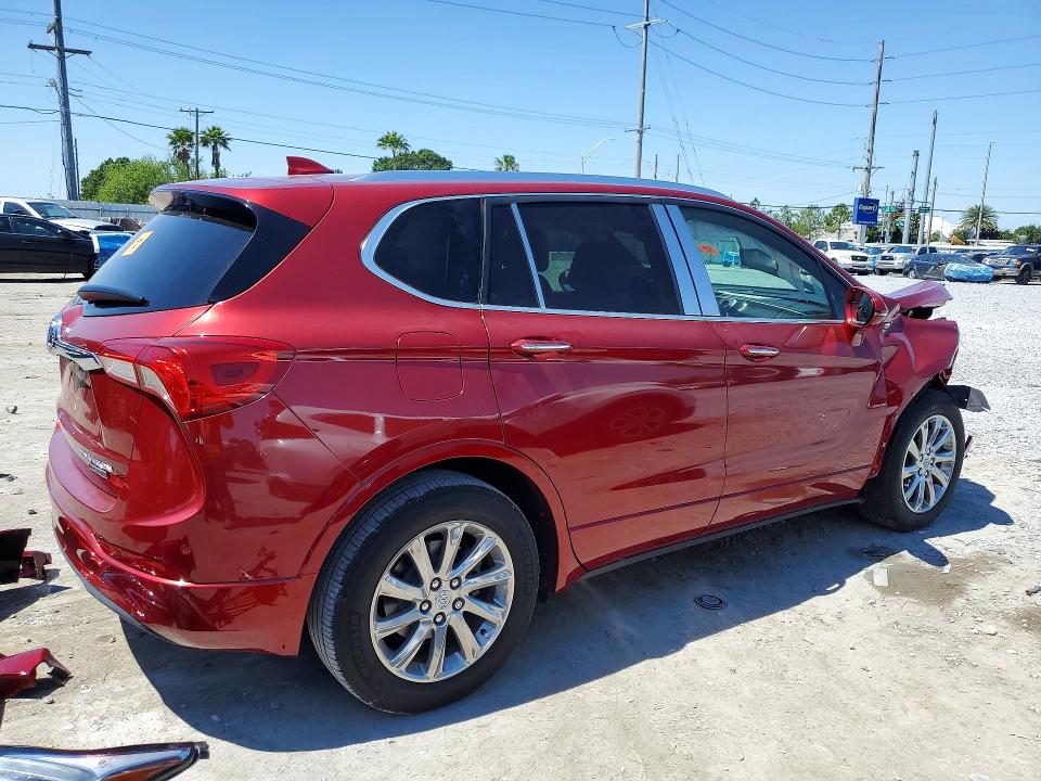 2020 Buick Envision VIN LRBFXCSA2LD094553 COPART salvage auction — FRONT END, Fl - Certificate Of Destruction, sold $950 on 2026-07-06 (photo 3)