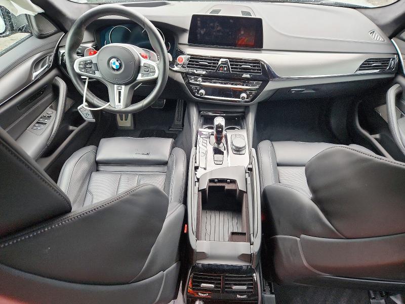 2019 BMW M5 VIN WBSJF0C50KB284255 COPART salvage auction — FRONT END, Md - Cert Of Salvage > 75% Damage, sold $21,300 on 2026-07-31 (photo 8)