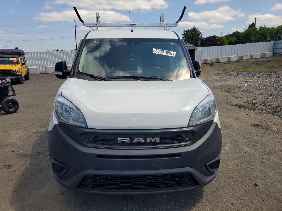2021 Ram Promaster city VIN ZFBHRFAB6M6U80899 COPART salvage auction — REAR END, Or - Salvage Title Certificate, sold $4,350 on 2026-07-08 (photo 5)