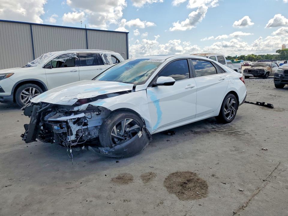 2025 Hyundai Elantra VIN KMHLN4DJ2SU140762 COPART salvage auction — FRONT END, Fl - Certificate Of Destruction, sold $3,700 on 2026-07-15 (photo 1)