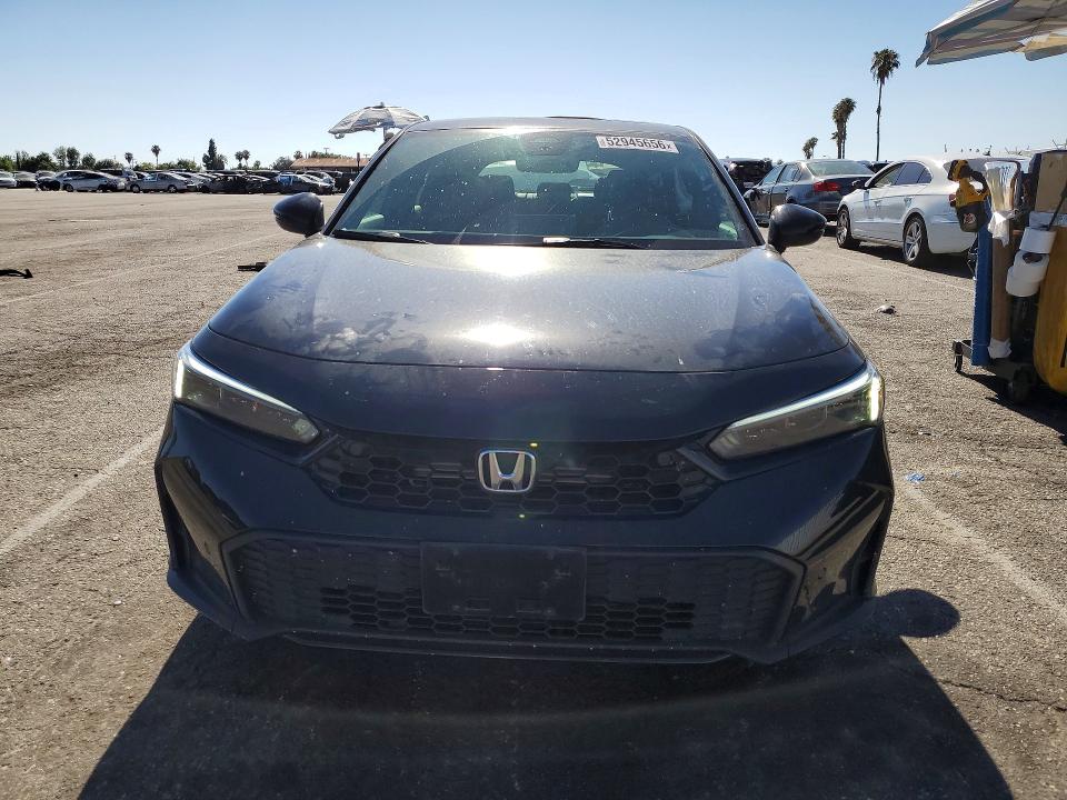 2025 Honda Civic VIN JHMFL4H97SX004308 COPART salvage auction — REAR END, Ca - Salvage Certificate, sold $11,900 on 2026-07-24 (photo 5)