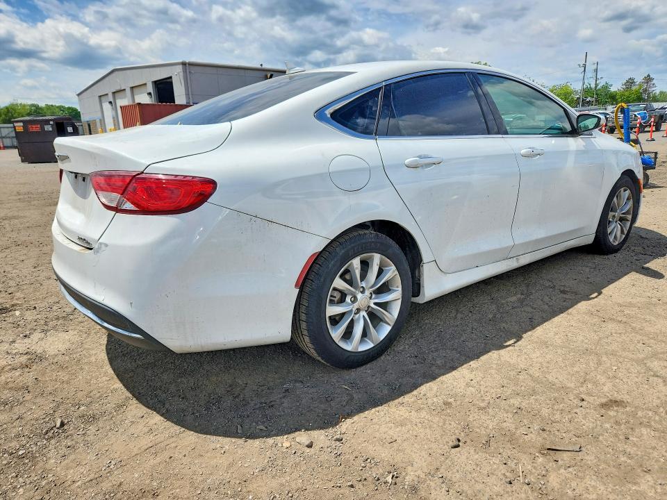2015 Chrysler 200 VIN 1C3CCCCB3FN501662 COPART salvage auction — FRONT END, NC - CERTIFICATE OF TITLE, sold $475 on 2026-07-02 (photo 3)