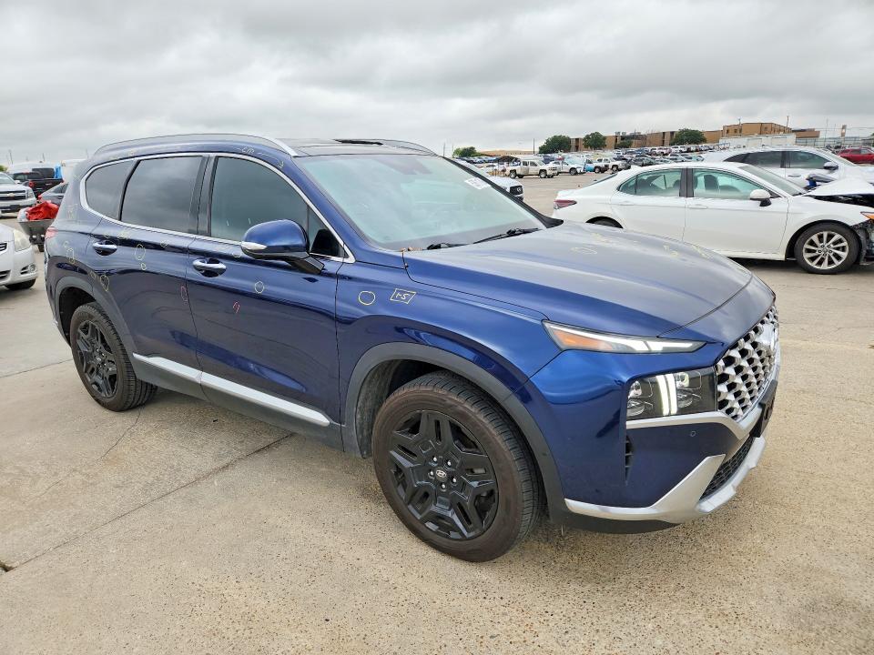 2022 Hyundai VIN 5NMS44AL3NH376910 COPART salvage auction — HAIL, Tx - Certificate Of Title, sold $7,200 on 2026-07-09 (photo 4)