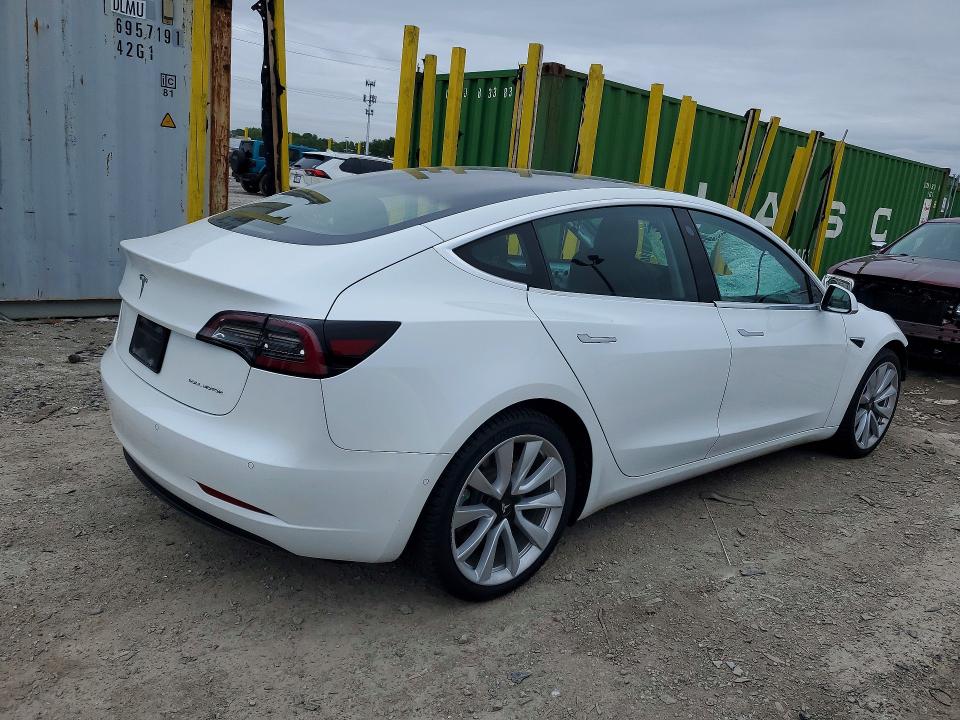 2020 Tesla VIN 5YJ3E1EB8LF512187 COPART salvage auction — FRONT END, In - Cert Of Title-Salvage Title, sold $150 on 2026-07-24 (photo 3)