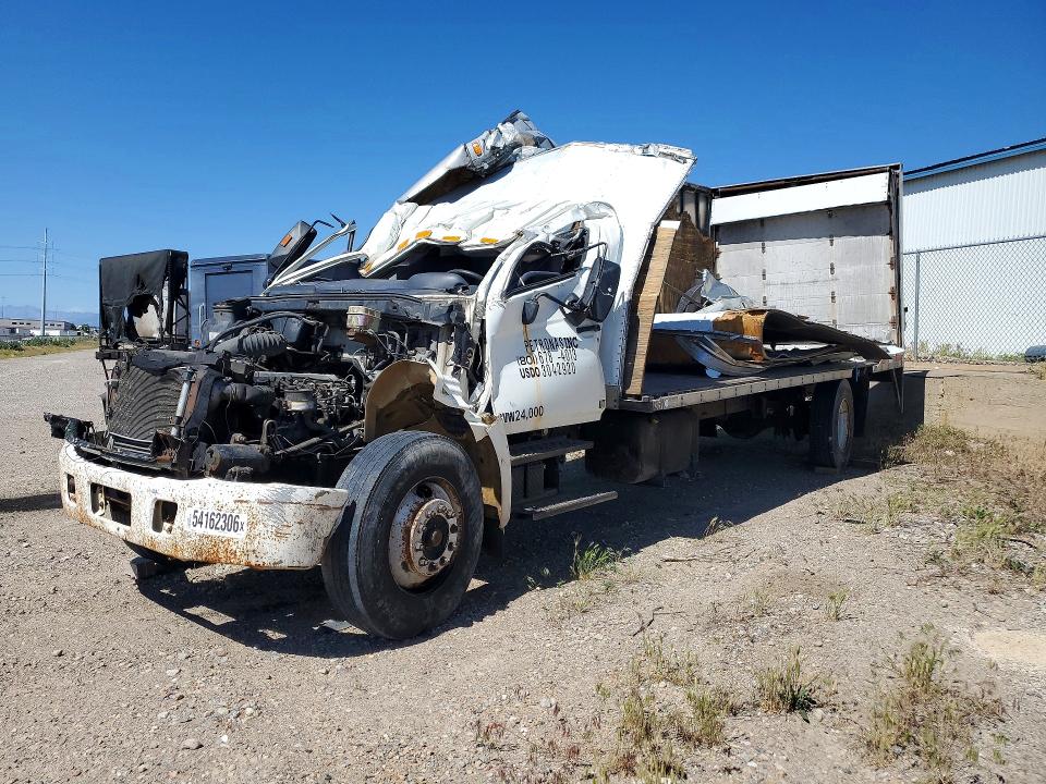 2005 Hino 268 VIN JHBNE8JT051S11528 COPART salvage auction — ROLLOVER, UT - SALVAGE CERTIFICATE, sold $500 on 2026-07-20 (photo 1)