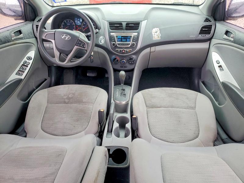 2015 Hyundai Accent VIN KMHCT5AE1FU211832 COPART salvage auction — FRONT END, Tx - Certificate Of Title, sold $675 on 2026-07-22 (photo 8)