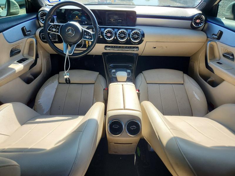 2020 Mercedes-benz A-klasse VIN W1K3G4EB7LJ235302 COPART salvage auction — FRONT END, TX - SALVAGE VEHICLE TITLE, sold $3,950 on 2026-07-31 (photo 8)