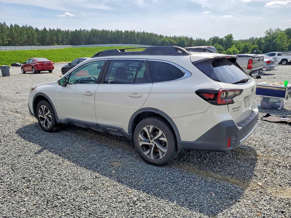2021 Subaru VIN 4S4BTANC4M3213820 COPART salvage auction — SIDE, Nc - Salvage Certificate Of Title, sold $2,000 on 2026-07-02 (photo 2)