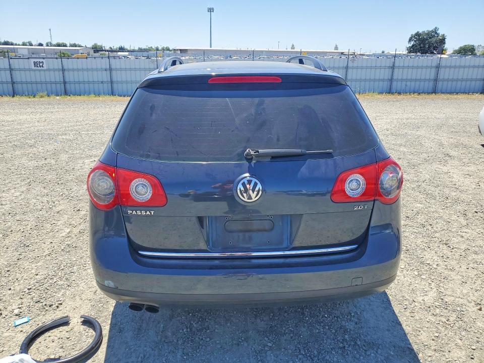 2007 Volkswagen Passat VIN WVWLK93C77E005761 COPART salvage auction — FRONT END, Ca - Salvage Certificate, sold $225 on 2026-07-07 (photo 6)