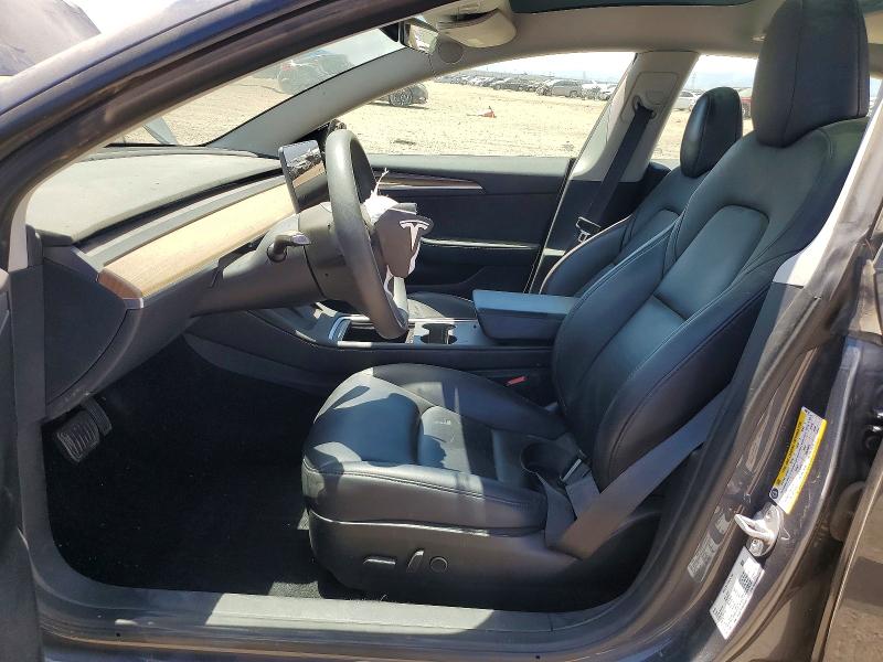 2023 Tesla Model 3 VIN 5YJ3E1EA5PF646118 COPART salvage auction — FRONT END, Ca - Salvage Certificate, sold $7,800 on 2026-07-06 (photo 7)