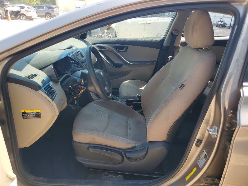 2016 Hyundai VIN 5NPDH4AE1GH771897 COPART salvage auction — VANDALISM, Nc - Salvage Certificate Of Title, sold $275 on 2026-07-31 (photo 7)