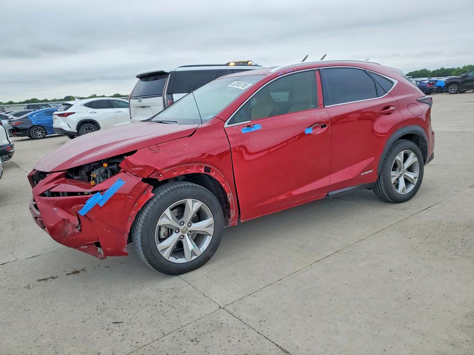 2017 Lexus VIN JTJBJRBZ8H2055105 COPART salvage auction — FRONT END, Tx - Salvage Vehicle Title, sold $9,100 on 2026-07-16 (photo 1)
