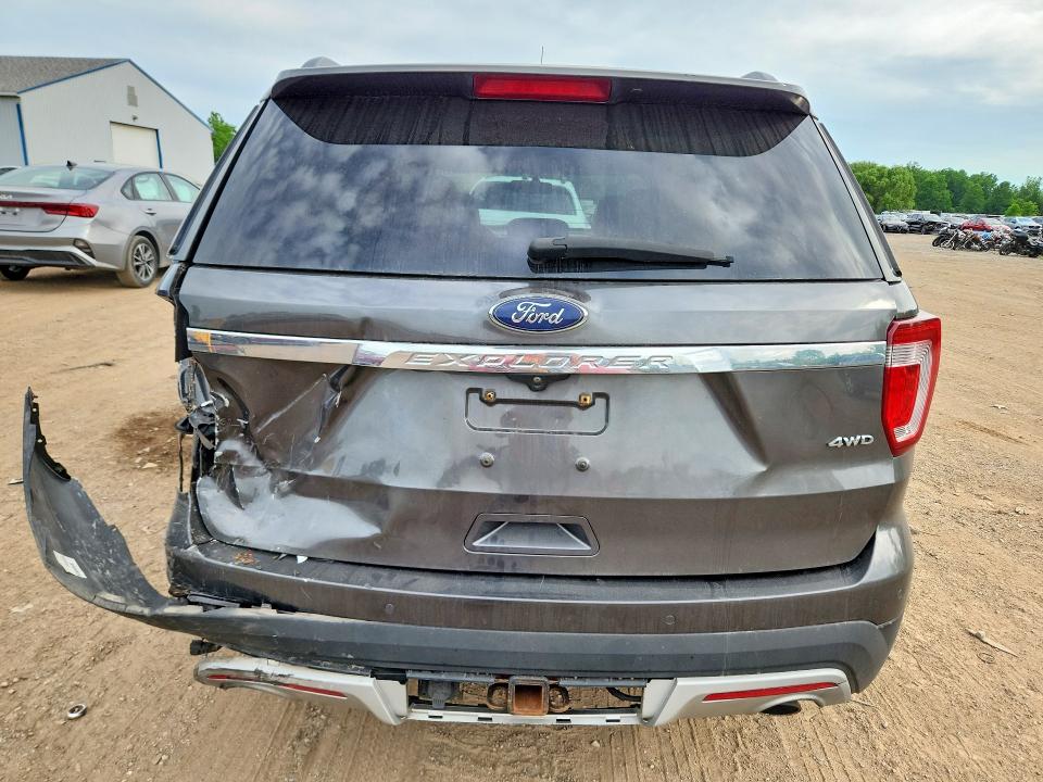 2017 Ford Explorer VIN 1FM5K8D89HGD84308 COPART salvage auction — REAR END, Oh - Cert Of Title-Salvage, sold $1,600 on 2026-07-02 (photo 6)