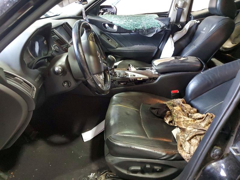 2014 Infiniti Q50 VIN JN1BV7AP8EM692767 COPART salvage auction — ALL OVER, VA - CERT OF TITLE - SALVAGE, sold $600 on 2026-07-17 (photo 7)