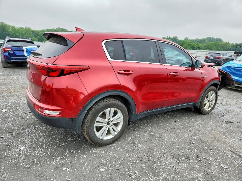2017 Kia VIN KNDPMCAC5H7217608 COPART salvage auction — FRONT END, Nc - Salvage Certificate Of Title, sold $1,200 on 2026-07-08 (photo 3)