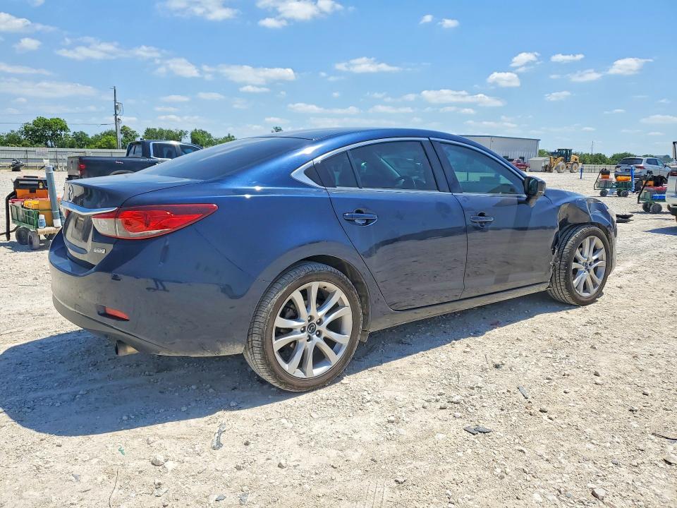 2017 Mazda 6 VIN JM1GL1V57H1149334 COPART salvage auction — FRONT END, Tx - Salvage Vehicle Title, sold $1,800 on 2026-07-02 (photo 3)
