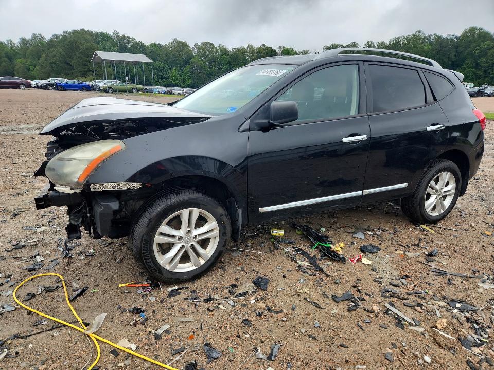 2015 Nissan Rogue VIN JN8AS5MV9FW766997 COPART salvage auction — FRONT END, Va - Certificate Of Title, sold $525 on 2026-07-06 (photo 1)
