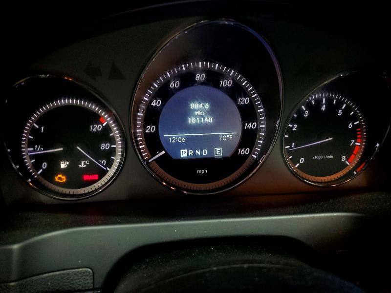 2011 Mercedes-benz C class VIN WDDGF8BB9BR164104 COPART salvage auction — FRONT END, Pa - Certificate Of Salvage, sold $1,000 on 2026-07-09 (photo 9)