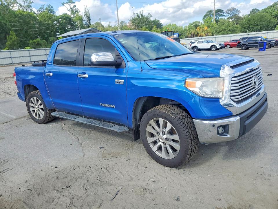 2016 Toyota Tundra VIN 5TFFW5F10GX198750 COPART salvage auction — SIDE, Ga - Cert Of Title-Salvage, sold $7,000 on 2026-07-09 (photo 4)