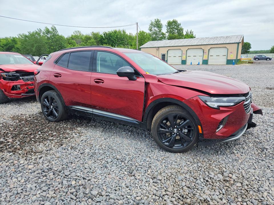 2023 Buick Envision VIN LRBFZMR4XPD207073 COPART salvage auction — FRONT END, Il - Salvage Certificate, sold $7,200 on 2026-07-27 (photo 4)