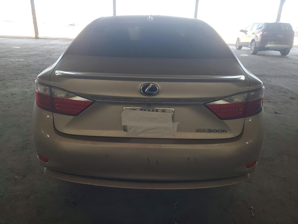 2015 Lexus ES VIN JTHBW1GG1F2077780 COPART salvage auction — MINOR DENT/SCRATCHES, Az - Certificate Of Title (P), sold $6,600 on 2026-07-15 (photo 6)
