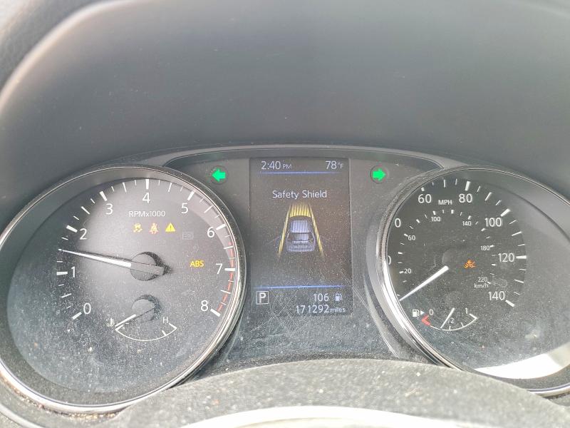 2018 Nissan Rogue VIN JN8AT2MT2JW461506 COPART salvage auction — FRONT END, Tx - Salvage Vehicle Title, sold $1,850 on 2026-07-07 (photo 9)