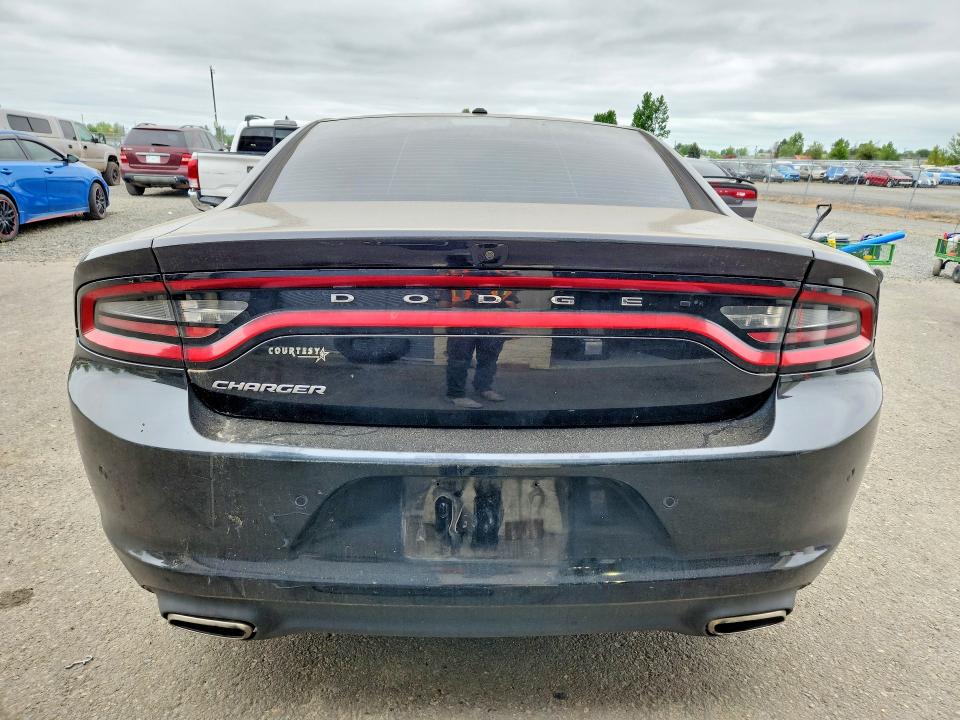 2019 Dodge Charger VIN 2C3CDXBG9KH702650 COPART salvage auction — FRONT END, Or - Certificate Of Title, sold $1,400 on 2026-07-09 (photo 6)