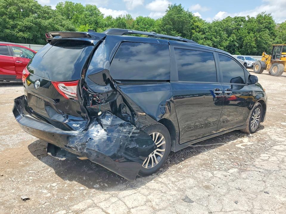 2018 Toyota Sienna VIN 5TDYZ3DC8JS921413 COPART salvage auction — REAR END, Ok - Cert Of Title-Salvage, sold $275 on 2026-07-21 (photo 3)