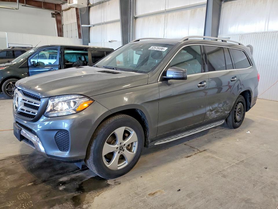 2017 Mercedes-benz Gls-klasse VIN 4JGDF6EE8HA913954 COPART salvage auction — SIDE, Ne - Cert Of Title-Salvage, sold $3,500 on 2026-07-09 (photo 1)