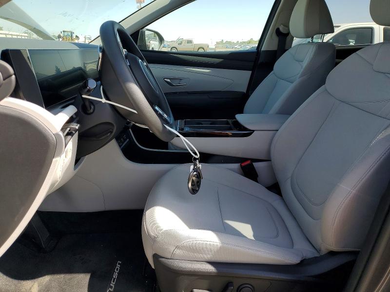 2025 Hyundai Tucson VIN KM8JBDD1XSU287038 COPART salvage auction — FRONT END, Ca - Salvage Certificate, sold $8,500 on 2026-07-10 (photo 7)