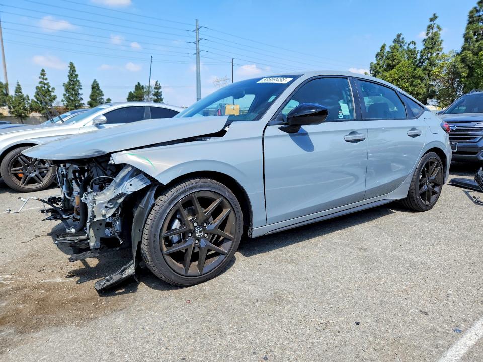 2026 Honda VIN 19XFL2H88TE008902 COPART salvage auction — FRONT END, Ca - Salvage Certificate, sold $9,200 on 2026-07-02 (photo 1)