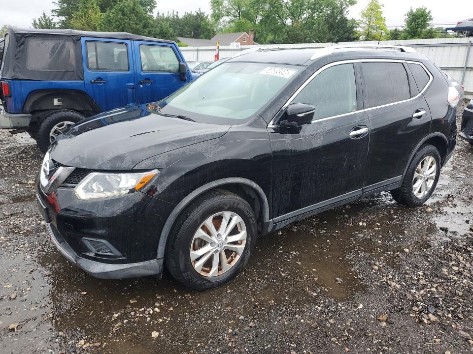 2015 Nissan Rogue VIN KNMAT2MV6FP505649 COPART salvage auction — MECHANICAL, WV - CERTIFICATE OF TITLE, sold $225 on 2026-07-28 (photo 1)