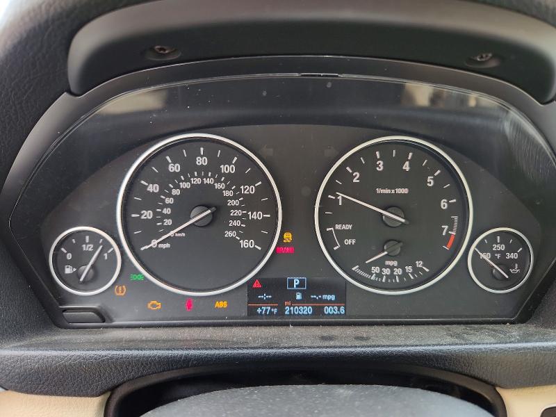 2014 BMW VIN WBA3B1G50ENS77849 COPART salvage auction — WATER/FLOOD, CA - SALVAGE CERTIFICATE, sold $80 on 2026-07-30 (photo 9)