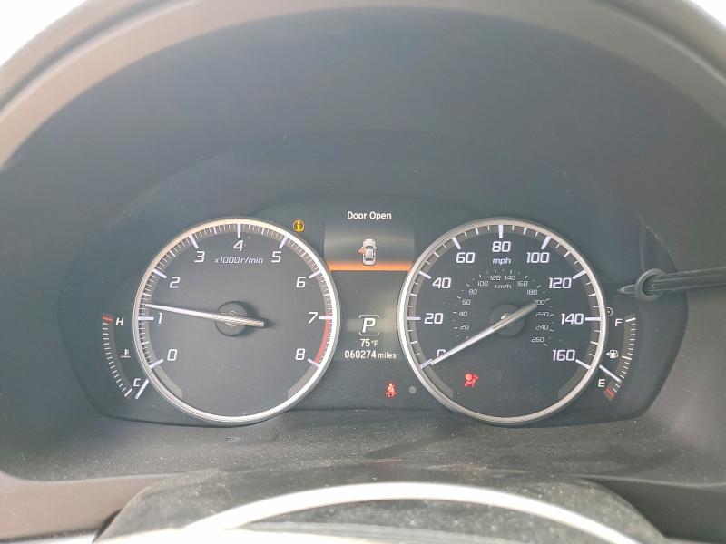 2019 Acura VIN 19UDE2F75KA000304 COPART salvage auction — SIDE, Il - Salvage Certificate, sold $5,800 on 2026-07-09 (photo 9)