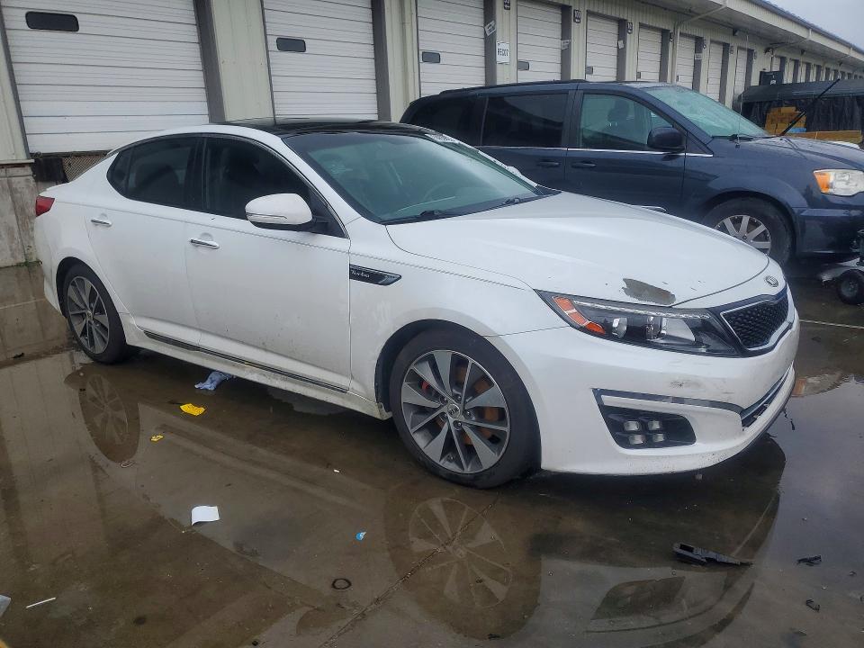 2015 Kia Optima VIN 5XXGR4A60FG427815 COPART salvage auction — FRONT END, Oh - Certificate Of Title, sold $1,350 on 2026-07-16 (photo 4)