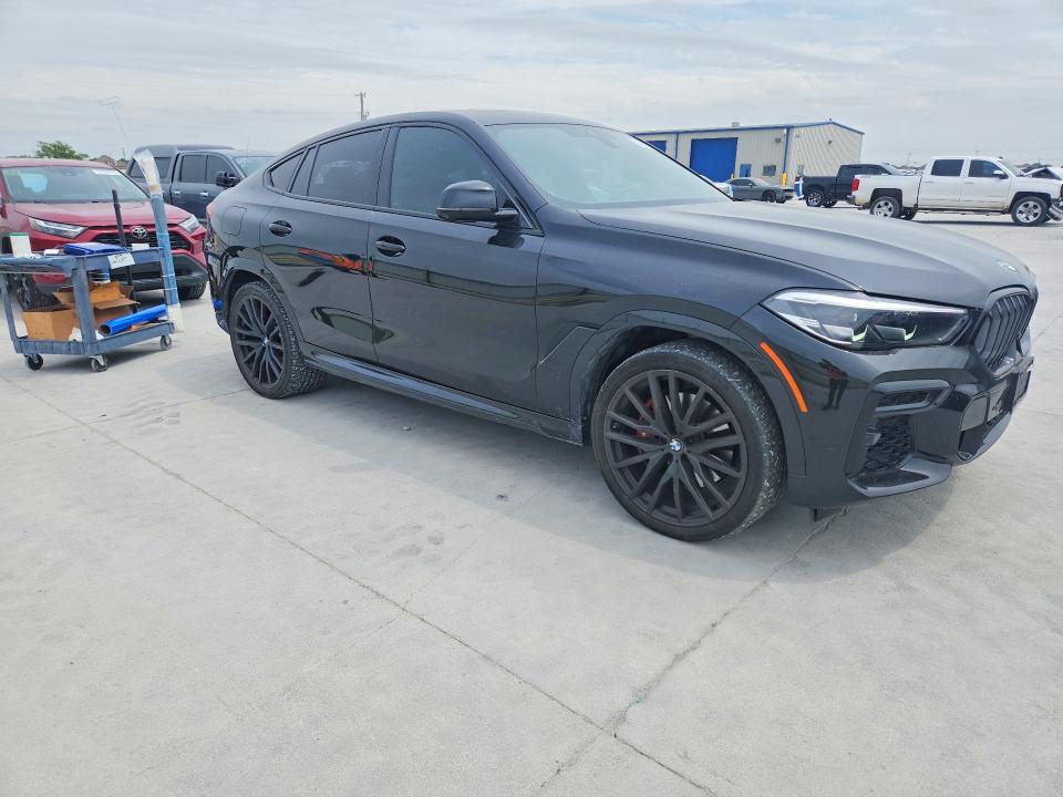2023 BMW X6 VIN 5UXCY6C08P9S07034 COPART salvage auction — HAIL, Tx - Certificate Of Title, sold $31,000 on 2026-07-31 (photo 4)