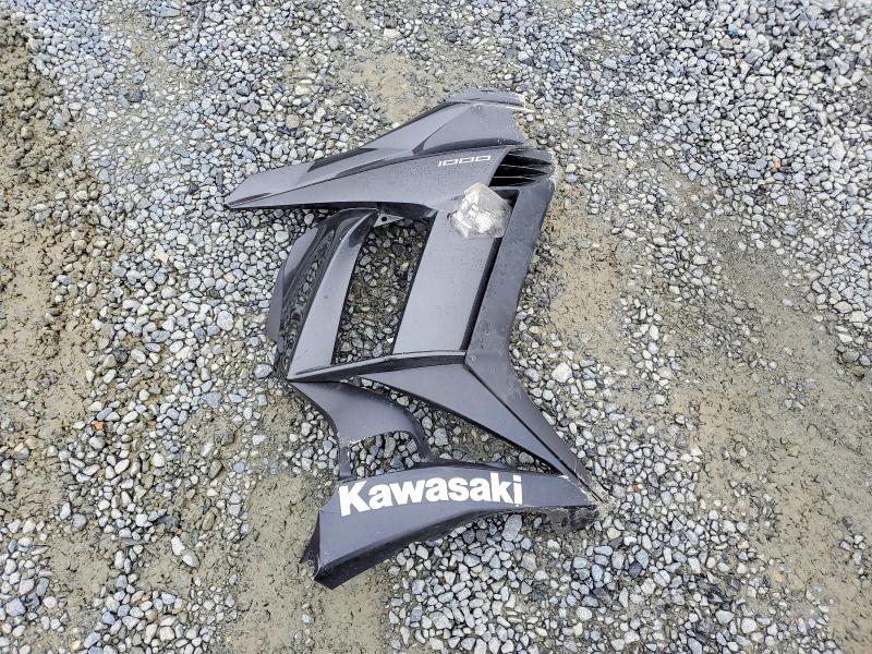 2015 Kawasaki VIN JKAZXCM14FA005657 COPART salvage auction — FRONT END, Nc - Salvage Certificate Of Title, sold $100 on 2026-07-02 (photo 9)