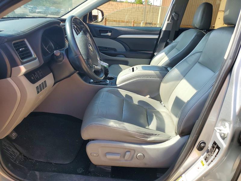 2019 Toyota Highlander VIN 5TDKZRFH4KS550625 COPART salvage auction — MINOR DENT/SCRATCHES, Ga - Certificate Of Title, sold $13,200 on 2026-07-27 (photo 7)