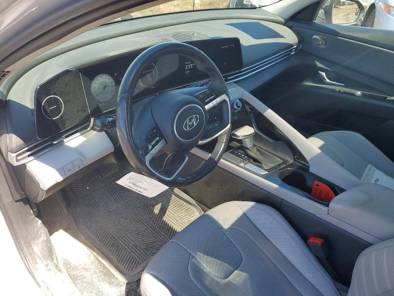 2023 Hyundai Elantra VIN KMHLN4AG7PU540283 COPART salvage auction — SIDE, ON - PERMIT NO BRAND - UNFIT, sold $7,400 on 2026-07-07 (photo 8)
