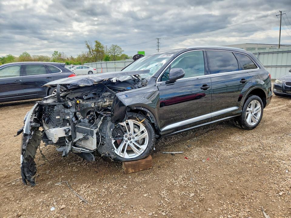 2024 Audi Q7 VIN WA1LXBF74RD000494 COPART salvage auction — FRONT END, Il - Salvage Certificate, sold $13,100 on 2026-07-24 (photo 1)