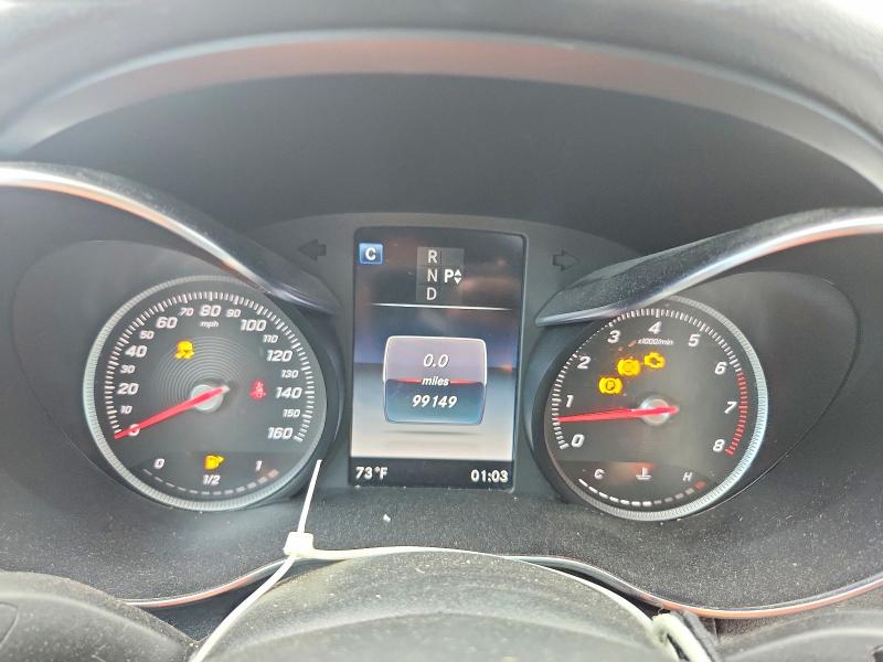 2018 Mercedes-benz VIN WDDWF4JB3JR408446 COPART salvage auction — FRONT END, Ca - Salvage Certificate, sold $6,600 on 2026-07-07 (photo 9)