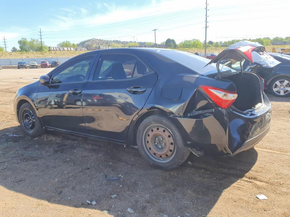 2016 Toyota VIN 5YFBURHE2GP413863 COPART salvage auction — REAR END, Co - Salvage Title, sold $1,800 on 2026-07-27 (photo 2)