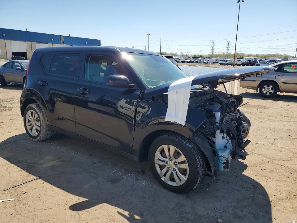 2020 Kia VIN KNDJ23AU8L7025418 COPART salvage auction — FRONT END, Mi - Certificate Of Title, sold $300 on 2026-07-14 (photo 4)